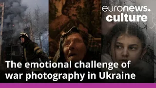 'Showing the truth matters': The emotional challenge of war photography in Ukraine