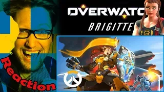 BRIGITTE Origin Story | Overwatch REACTION! | SWEDEN YEAH! |