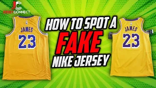 HOW TO SPOT A FAKE NIKE SWINGMAN NBA JERSEY? (Tips and Tricks to spot Fakes) FAKE VS REAL 2020