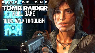 Rise of the Tomb Raider - FULL GAME (100%) - Xbox One X (4K) - No Commentary