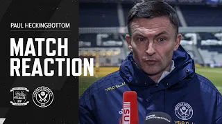 Paul Heckingbottom | Post Match Reaction | Preston 2-2 Sheffield United