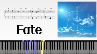 Supereasy pno tutorial : Fate [(G)IDLE] / piano sheet music