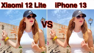 Xiaomi 12 Lite VS iPhone 13 Camera Comparison!