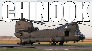 RAF Chinook Refuel in Caernarfon Airport (ZK550) - Such an Amazing Sound!