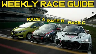 I PLEB it twice... plus FUN Races! || Weekly Race Guide - Week 27 2020