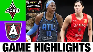 Las Vegas Aces vs Atlanta Dream Highlights | Women's Basketball | 2024 WNBA