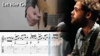 Let Her Go - Passenger - Fingerstyle Guitar TAB Chords