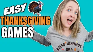 17 THANKSGIVING Games For ALL AGES