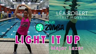 Aqua Zumba "LIGHT IT UP" Splitscreen - Lea Robert