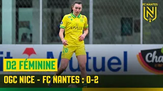 D2 Féminine : le résumé d'OGC Nice - FC Nantes