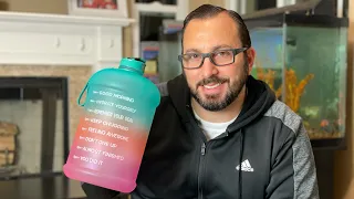 Motivational 1 Gallon (128oz) Water Bottle (Amazon Purchase)