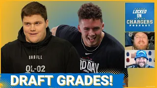 Grading All Nine of the Chargers Draft Picks Including Straight A's On Days One and Two