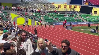 OSAA State Championships - 100m Final - Mia Brahe-Pedersen