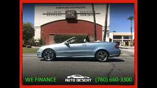 2004 Mercedes-Benz CLK-Class 2dr Cabriolet 5.0L (Palm Desert, California)