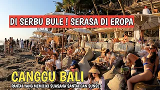 BALI DI SERBU BULE ! PANTAI CANGGU BALI