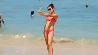 Очень красивые девушки на пляже