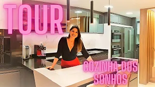 TOUR PELA COZINHA PLANEJADA DOS SONHOS - Cozinha da Danni - Receitas Práticas