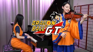 Dragon Ball GT「DAN DAN Kokoro Hikareteku」Piano & Violin Cover | We are Goku x Goku！