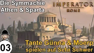 Imperator Rome | Symmachie Reloaded | 03 | Athen & Sparta Multiplayer | Sehr Schwer