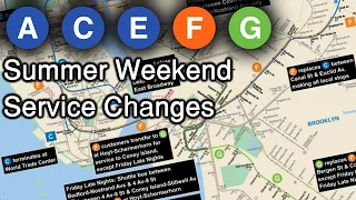 NYC Subway August Weekend Service Changes - EVERYTHING You Need to Know! | Transit Talk