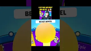 Gacha Mr Beast spinwheel to get PIXEL MrBeast, Monkey and The Beast 🔥 only 0,000001% chances 😱