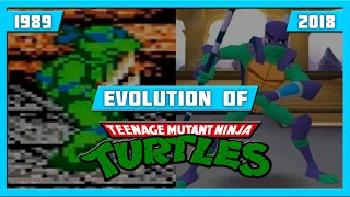 EVOLUTION OF TEENAGE MUTANT NINJA TURTLES GAMES (1989-2018)