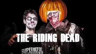 ZOMBIE CHASING BIKER! 🎃 [The Walking Dead Motorcycle ft. Rok Bagoros] / THE RIDING DEAD