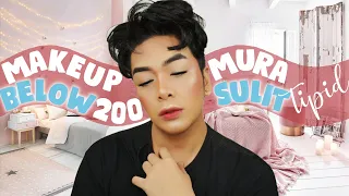 FULL FACE USING PRODUCTS BELOW 200 | MURA NA, TIPID NA SULIT PA!!!