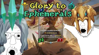 Growing the BIGGEST Fallen Sands General! | Legends of Runeterra