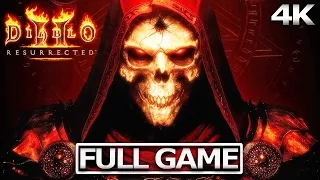 DIABLO II RESURRECTED Full Gameplay Walkthrough / No Commentary 【FULL GAME】4K 60FPS UHD