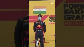 Indian National Anthem In Formula 2 - Jehan Daruvala #shorts #trending #f1 #formula1 #redbull #India