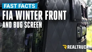 Fia Winter Front and Bug Screen Fast Facts