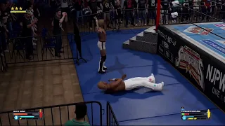 Shota Umino vs. Katsuhiko Nakajima Singles Match - NJPW Korakuen Hall WWE 2K24 SIM