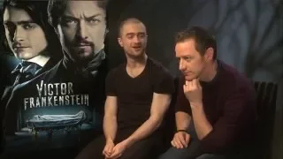 Daniel Radcliffe & James McAvoy on Working Together For Victor Frankenstein