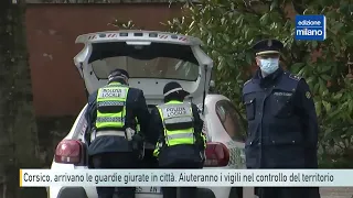 Corsico, le guardie giurate arrivano in città. Aiuteranno la polizia locale