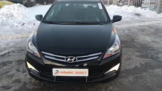 HYUNDAI SOLARIS 2016, пробег 47 752 км, обзор автомобиля с пробегом в Альянс Select Чебоксары