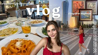 weekly vlog | sprzątanie szafy, self care & going out 🍝