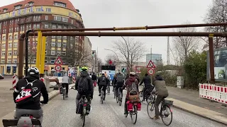 "Fahrrad fahr´n statt Autobahn" - Verkehrswende statt A26-Ost