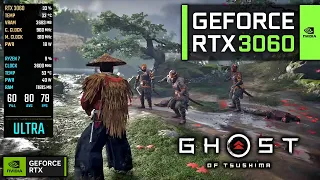 RTX 3060 12GB | Ghost of Tsushima (1080p 1440p DLSS 3, Frame Generation)