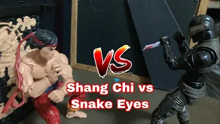 Shang Chi vs Snake eyes