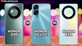 Honor X9b vs Honor X9a vs Honor 90 Lite || Full Comparison⚡Price, Reviews 🔥1st impression, Launch