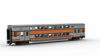 LEGO Train - WAGON 02 - RAME  VB2N -- SNCF -- MOC