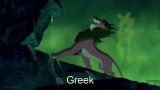 The lion king - be prepared one line multilanguage