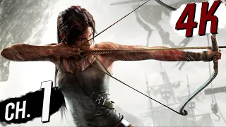 [4K 60] Tomb Raider 2013 (100%, Hard Difficulty) Walkthrough part 1 - So It Begins