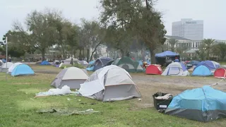 Jacksonville orders removal of people living in homeless camp