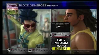 RB3 Custom - Megadeth - Blood of Heroes