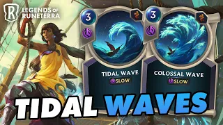 That's one COLOSSAL WAVE | Legends of Runeterra | Standard | Nilah Janna