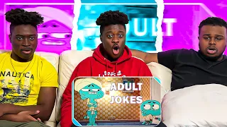 Adults Jokes in Kids Cartoons (Gumball The Loud House Adventure Time )REACTION