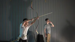 Manchu qing bow practice  50#34'' 清弓練習