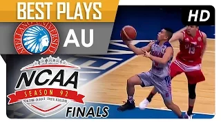 Gio Jalalon with the fake lay up! | AU | Best Plays | NCAA 92 - 2016